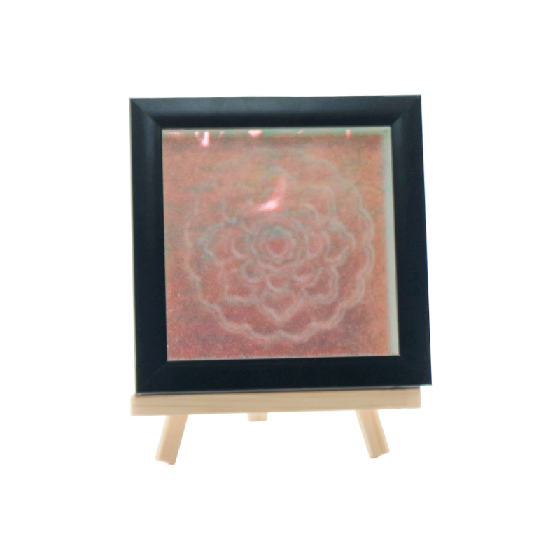 โคมไฟคริสตัลสีขาวลายดอกไม้สีฟ้า - Tianxiang Ripples